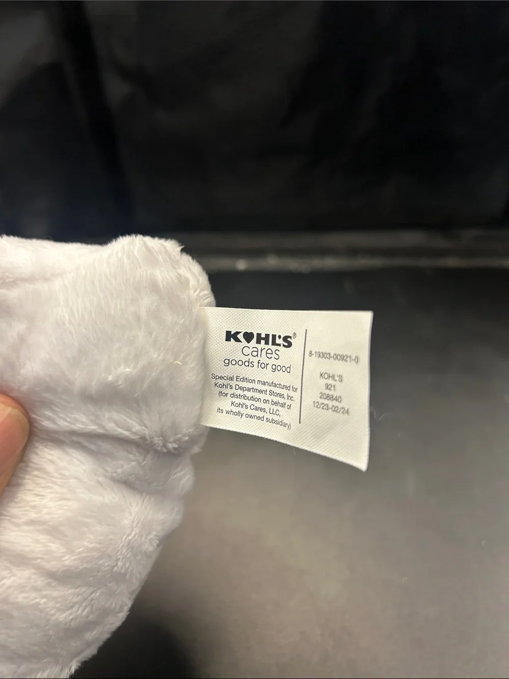 kohls cares soft plush